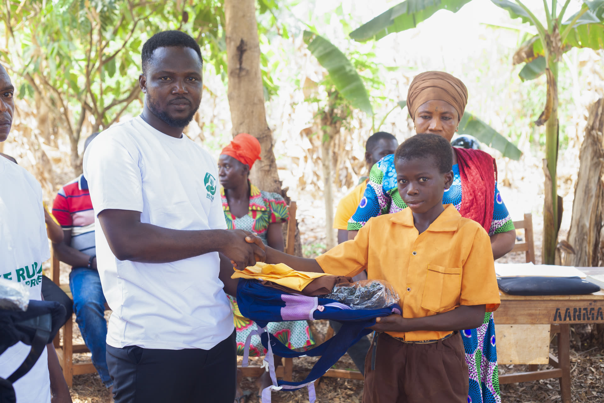 Field aid distribution